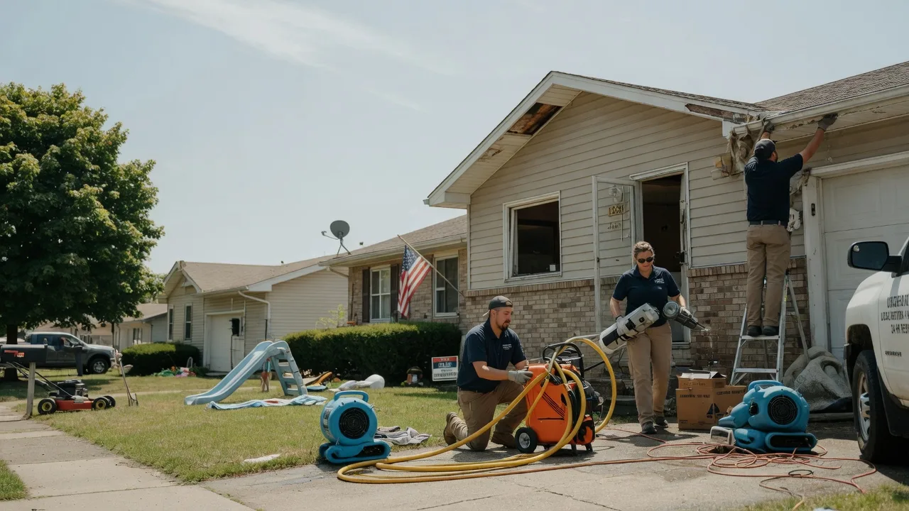 Water Damage Restoration in Happy, TX near me